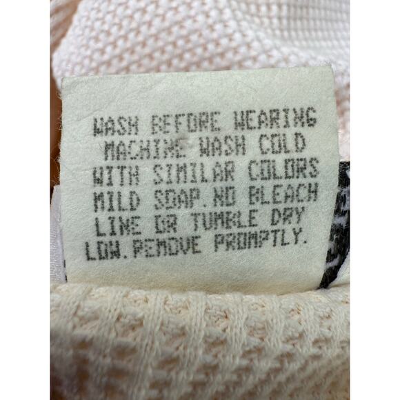 Vintage E.D. Lee Waffle Knit Dress Size Medium Made in the USA - Picture 8 of 8